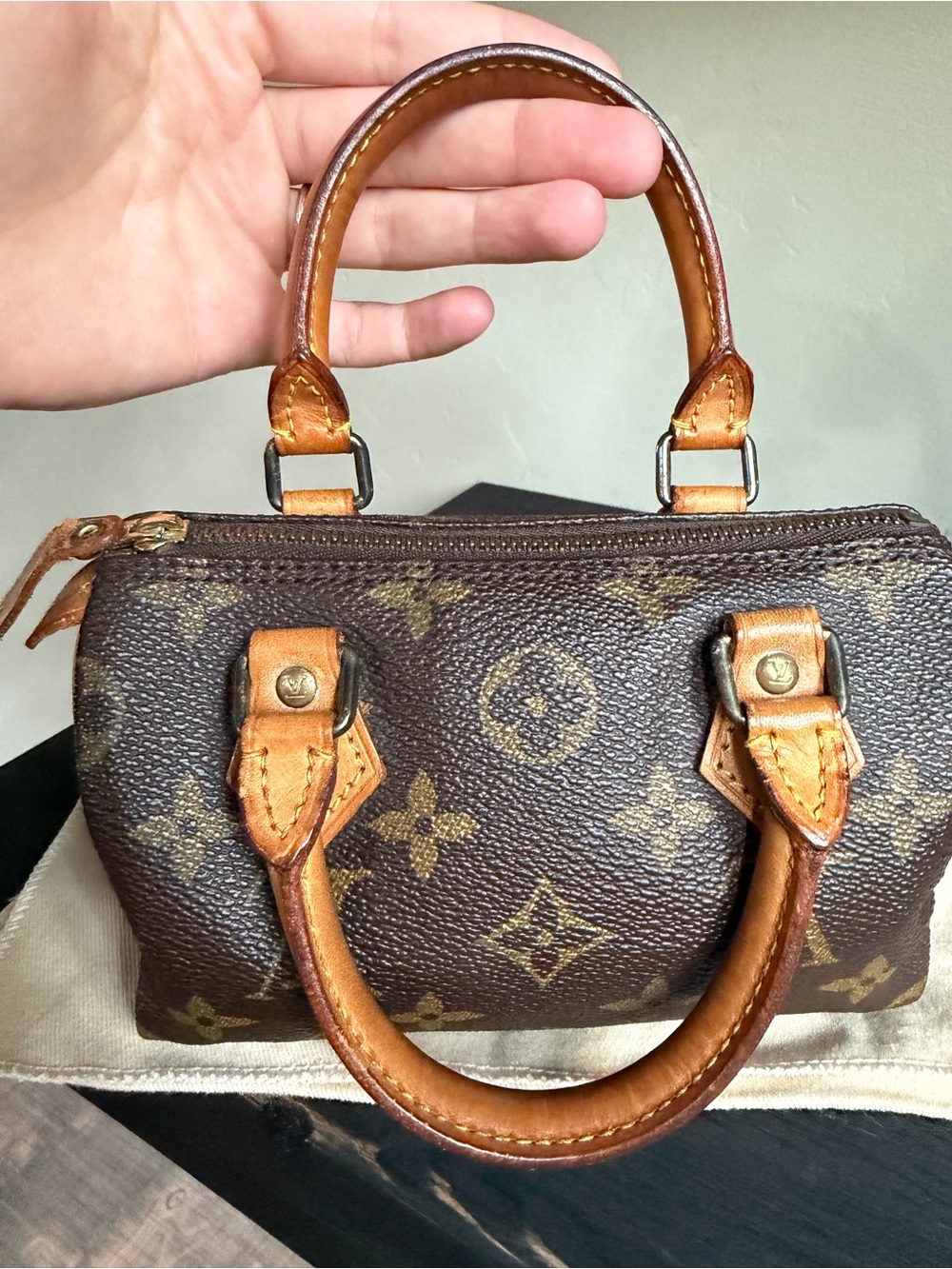Louis Vuitton Nano speedy - Picture 7 of 9